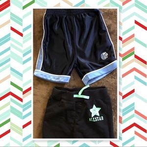 2 pair basketball shorts